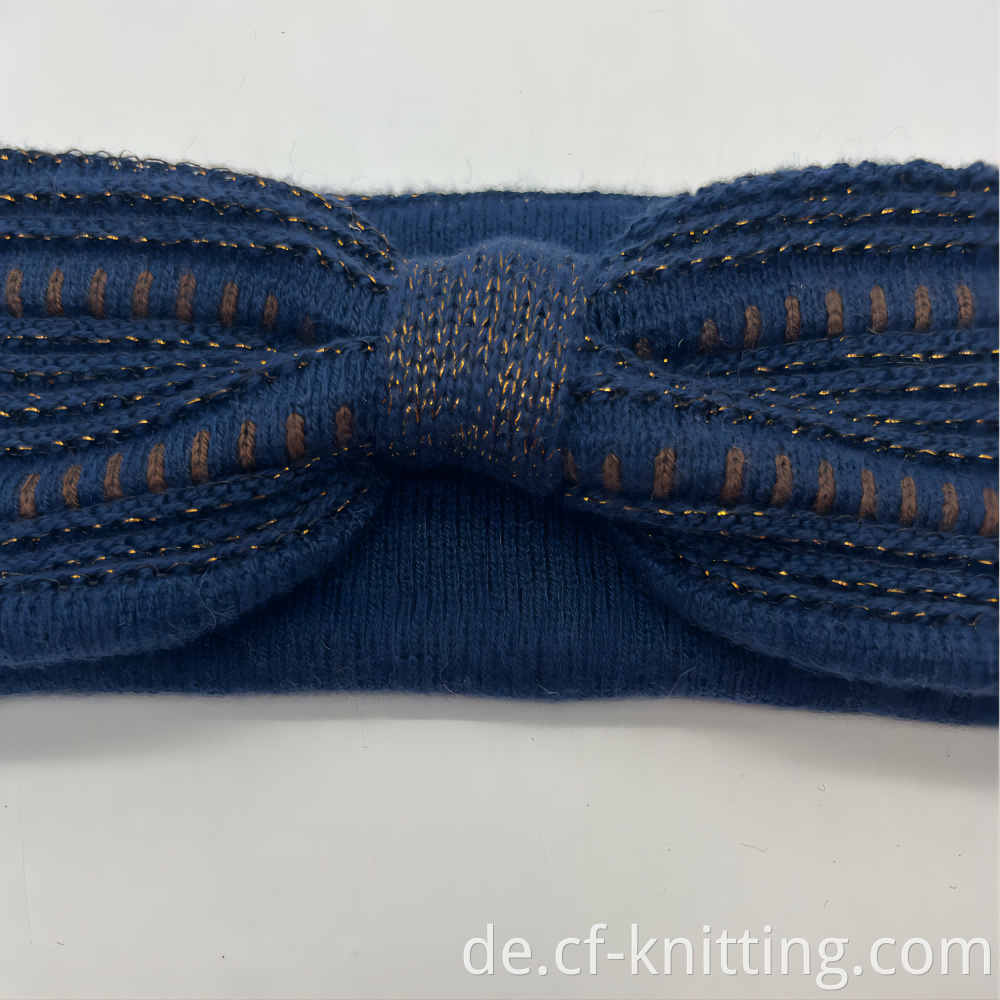 Cf F 0007 Knitted Hair Band 3